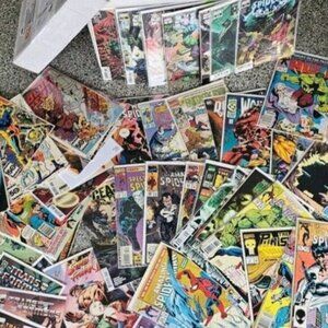 Lot of 15 Comics Random Marvel DC Indie Bagged Boarded